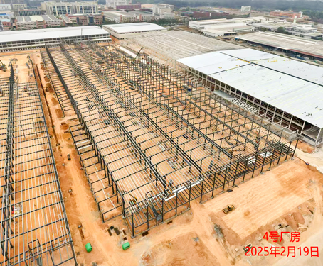 福建立龍鋼構(gòu)裝配工程案例